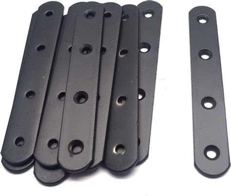 8 straight metal bracket|long flat metal brackets.